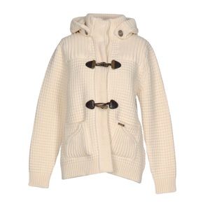 BARK Women Knit Duffle Jacket Coat NWT